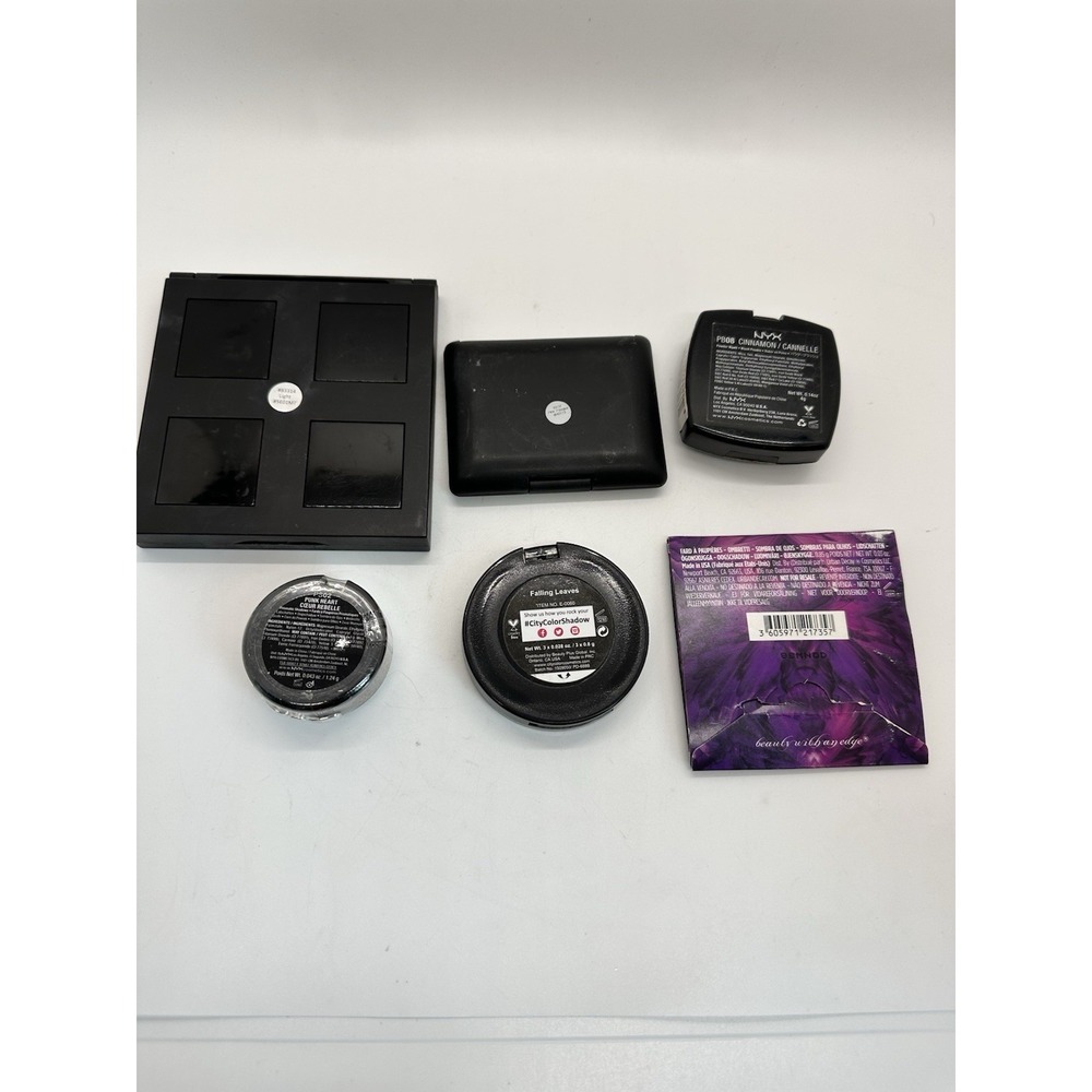 Makeup Lot e.l.f, NYX, Urban Decay, City Color Includes All New Blush, Eyeshadow - Picture 12 of 13